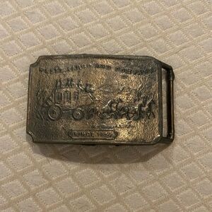 Antique Wells Fargo belt buckle